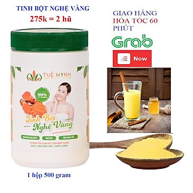 Combo 2 hộp Tinh bột nghệ vàng nguyên chất Tuệ Minh cao cấp