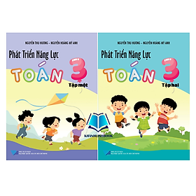 Combo Phát triển năng lực toán 3 - tập 1 + 2 (KP)