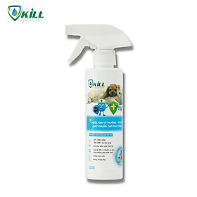 Nước ion từ trường Vkill xịt khử mùi, khử khuẩn cho thú cưng 250ml