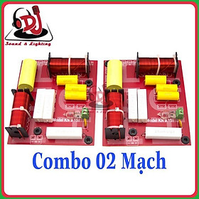 Combo Mạch phân tần loa full đơn, KN-9.15i 02 cái 1 bass 1 treble hàng nguyên chiếc, phân tần loa, mạch loa,