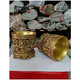 Mua Lư hương CTVD40 12 x 12 x 12cm Tundo mạ vàng hoặc màu xanh lựa chọn