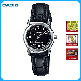 Đồng hồ nữ dây da Casio LTP-V001L-1BUDF