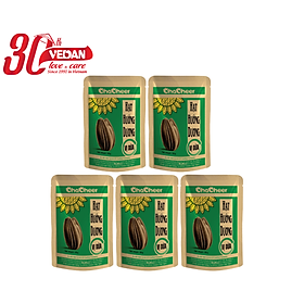 Hạt hướng dương Chacheer vị Dừa-130g/gói ( Lốc 5 gói )