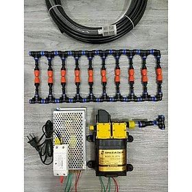 Mua Bộ tưới lan bơm đôi có wifi qua điện thoại 20béc và 25m dây