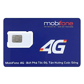 Sim 4G Mobifone Tặng 1GB/Ngày, 30GB/Tháng
