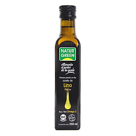 Dầu Hạt Lanh Hữu Cơ Naturgreen (250ml)