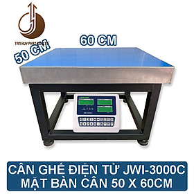 Mua Cân Đếm Số Lượng JWI-3000C - Mặt Bàn Cân 500x600MM