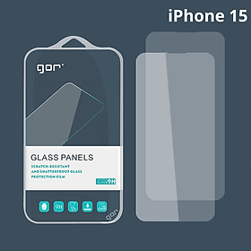 Mua Combo 2 kính cường lực Gor cho iPhone 15 / 15 Plus / 15 Pro / 15 Pro Max - Hàng Chính Hãng