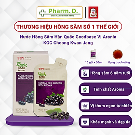 Nước Hồng Sâm Hàn Quốc Goodbase Tinh Chất Aronia Hỗ Trợ Sức Khỏe KGC