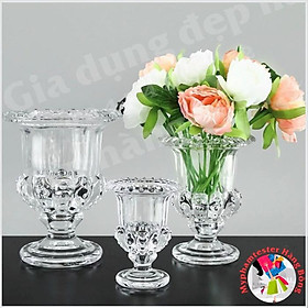 Lọ thủy tinh cắm hoa, cắm phật thủ trang trí đẹp mắt