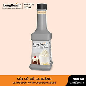 Sốt Sô-Cô-La Trắng - LongBeach White Chocolate Sauce 900 ml