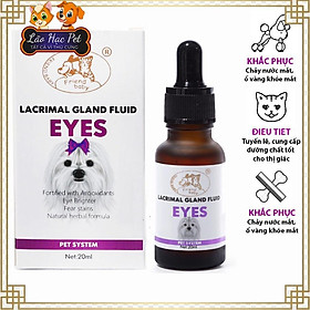 Siro uống trị chảy nước mắt cho chó mèo Lacrimal Gland Fluid Eyes Pet