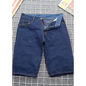 Quần short jeans nam xanh đậm vải dày đẹp Q392 MĐ thời trang