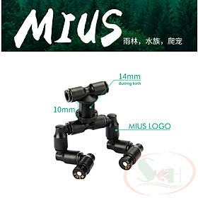 Béc phun sương Mius bán cạn 1, 2, 4 đầu cấp ẩm bể terrarium tiểu cảnh sân vườn