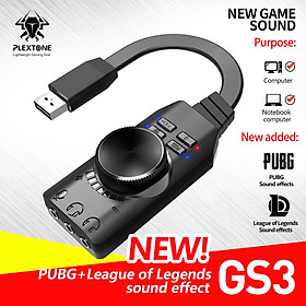 Mua Sound card âm thanh 7.1 cho máy tính PC chuyên game GS3 - Hàng Chính hãng