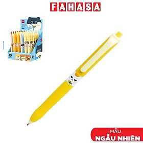 Bút Gel Khô Nhanh 0.5 mm - Deli Deli EG07C-BL - Mực Xanh (Màu Thân Bút Giao Ngẫu Nhiên)