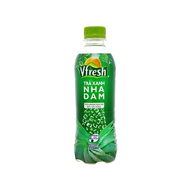 Nước Trà xanh Nha đam Vfresh 350ml thùng 24 chai