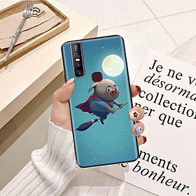 Ốp lưng dành cho điện thoại ViVo Y66 Viền dẻo TPU hình Heo Con Dễ Thương - Hàng nhập khẩu