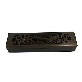 Hộp đựng đũa - hộp đựng quà lưu niệm bằng gỗ Trắc đen cao cấp