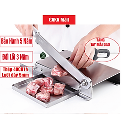 Mua Dao Chặt Thịt Gà  Thái Thịt Bò Đông Lạnh  Thái Thuốc Bắc  Cắt Đa Năng KD0270  Lưỡi Thép 40CR14  Inox 430 - Tặng Tay Mài KD0315