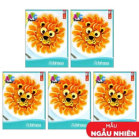 Hình ảnh Combo 5 Tập Học Sinh 4 Ô Ly 200 Trang ĐL 60g/m2 - FAHASA (Mẫu Màu Giao Ngẫu Nhiên)