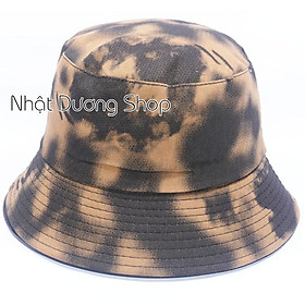 Nón Bucket - Mũ Tai Bèo Loang- 2 Mặt thời trang, nón bucket với chất liệu Kaki,cotton thoáng mát