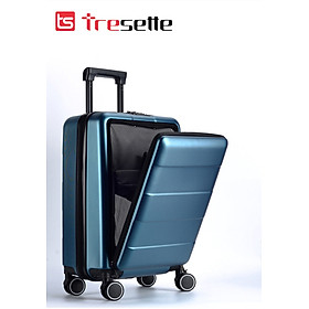 Vali kéo siêu bền Tresette 8915 size 20 inch nhập khẩu Hàn Quốc - Xanh Dương