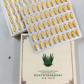 Viên Thải Chì Lô Hội Dạng Vỉ 100 Viên Nén Haosani