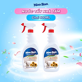 Combo 02 chai Nước Tẩy Nhà Tắm Mao Bao 600ml