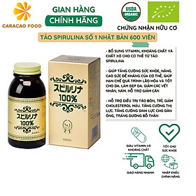 Tảo Spirulina Số 1 Nhật Bản 600 viên