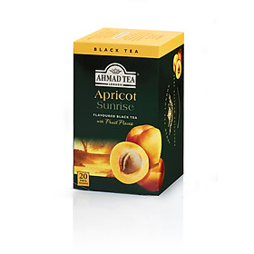 TRÀ AHMAD ANH QUỐC - MƠ 40g - Apricot Sunrise - Thức uống giải khát kỳ diệu