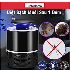 Đèn Bắt Muỗi Và Diệt Côn Trùng 365 Hình Trụ Cắm Dây USB