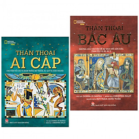 [Download Sách] Combo 2 cuốn sách văn học: Thần Thoại Ai Cập + Thần Thoại Bắc Âu (Tặng kèm Bookmark Happy Life) 