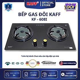 Mua Bếp ga đôi KAFF KF-608I - Hàng chính hãng