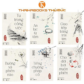 Sách -  Bộ Sách Phật Pháp Ứng Dụng (6 cuốn) - Thái Hà Books