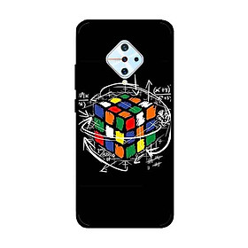 Ốp Lưng in cho Vivo S1 Pro/ Vivo V17 Mẫu Rubik Toán Học - Hàng Chính Hãng