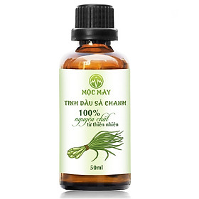 Tinh dầu sả chanh 50ml Mộc Mây - tinh dầu nguyên chất 100% từ thiên nhiên - chất lượng và mùi hương vượt trội