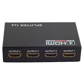 Bộ chia HDMI 1 ra 4 support 3D splitter 1080DPI hdmi 1.4