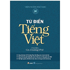 Ảnh bìa Từ Điển Tiếng Việt Hoàng Phê