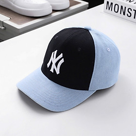 Nón kết, mũ lưỡi trai NY vải kaki phối lưới form đẹp thời trang đường phố