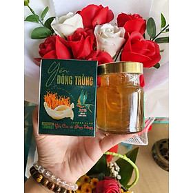 Hình ảnh {HCM} YẾN TUOI CHUNG ĐÔNG TRÙNG HẠ THẢO HOA NGHIÊM  - Hàng Chính Hãng - 1 hộp 6 hủ - 1 hủ 70ml