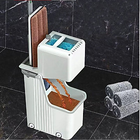 Mua Bộ Lau Nhà Tách nước bẩn nhanh chóng Dusty Farewell Công Nghệ Nhật Bản (Tặng 4 miếng lau)