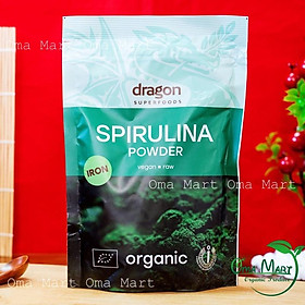 Bột tảo spirulina hữu cơ Dragon 200g