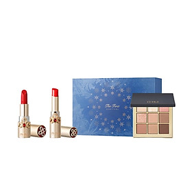 Bộ trang điểm mắt và môi OHUI THE FIRST G LIPSTICK & LIPBALM DUO Set