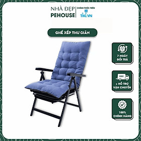 Mua Ghế Xếp Gọn Thư Giãn Nghỉ Trưa Văn Phòng Và Gia Đình  Ghế Gấp Đọc Sách Và Làm Việc Có Gác Chân - Hàng Chính Hãng