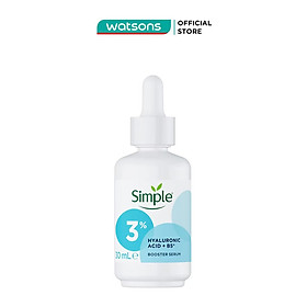 Tinh Chất Simple Hyaluronic Acid + B5* Booster 30ml