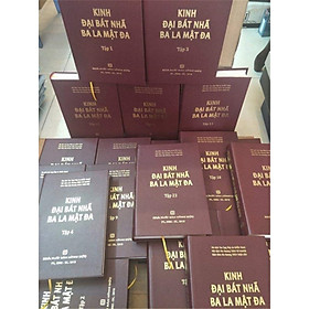 Trọn Bộ Kinh Đại bát Nhã Ba La Mật ( 24 cuốn) ( Bìa Da)