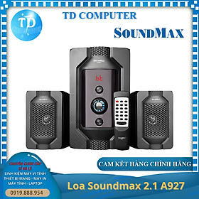 Mua Loa vi tính 2.1 Soundmax A927 Tích hợp USB  Thẻ nhớ  Bluetooth 5.0 - Hàng chính hãng Triệu Gia phân phối