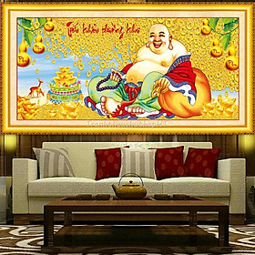 Mua Tranh đính đá Phật Di Lặc VS088 - tự đính