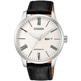 Đồng Hồ Nam Citizen Dây Da NH8350-08A - Mặt Trắng